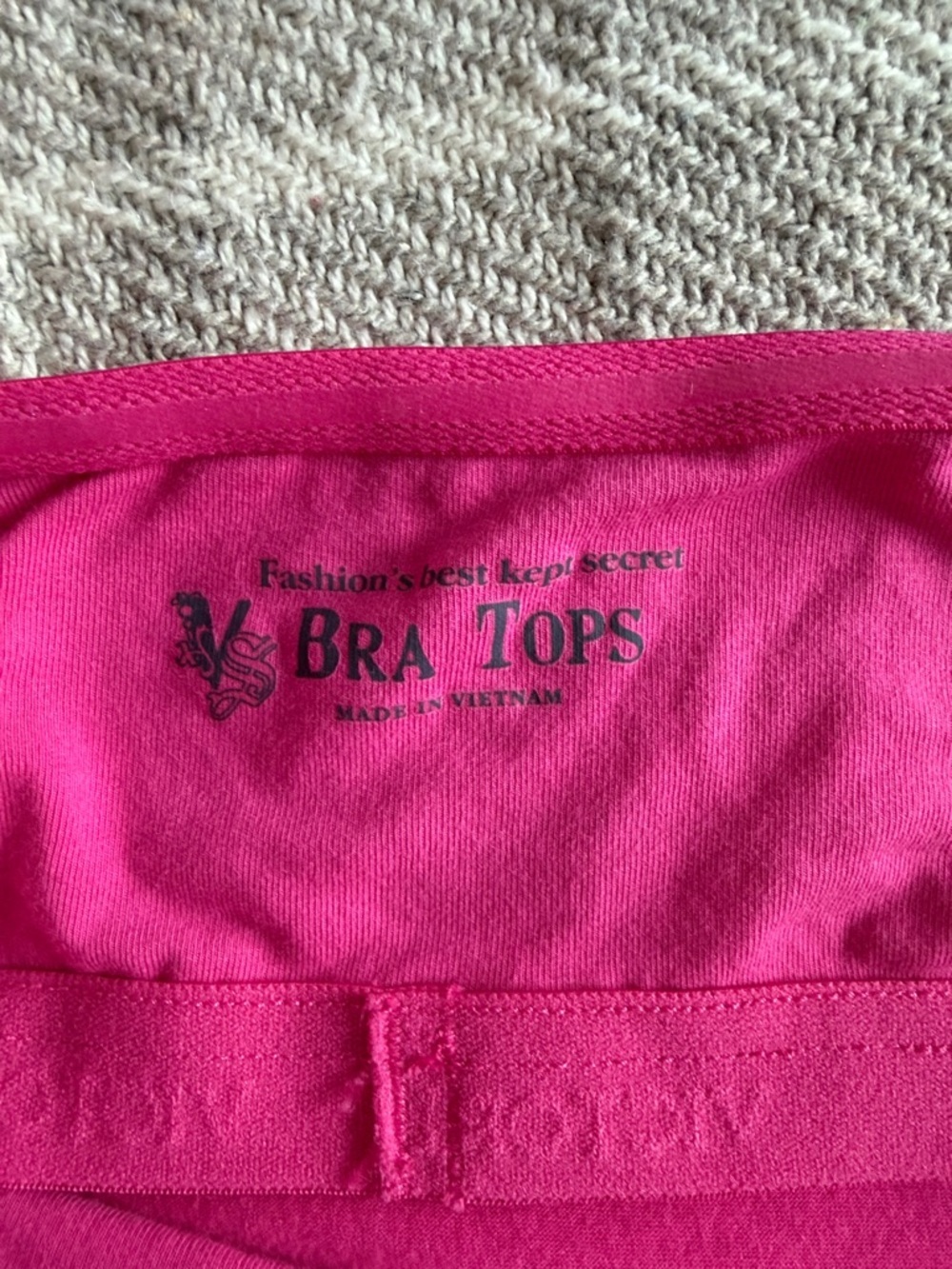 Strapless Hot Pink Ruched Cover Up - Picture 3 of 3